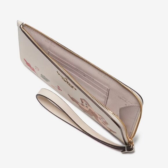 Kate Spade Disney X KSNY Chip N Dale Medium Wristlet KL904 Sold Out in Stores - Picture 3 of 5